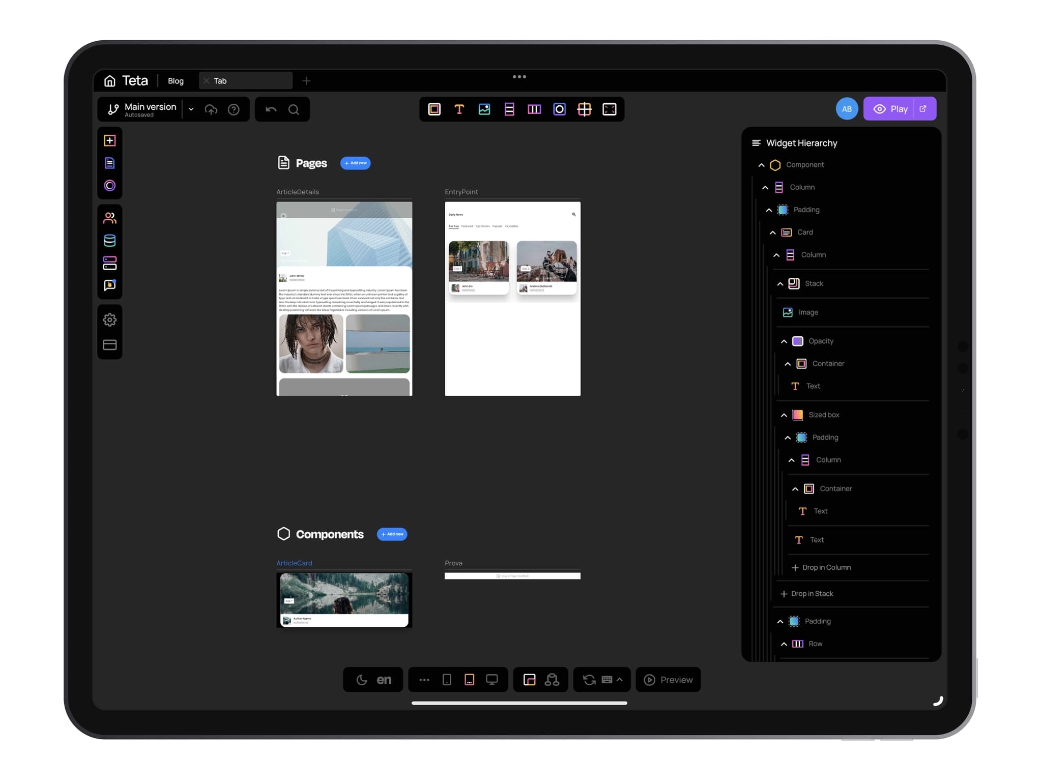 Learning from Teta: Overcoming the challenges of iPadOS development and moving toward a bright future with Theta.